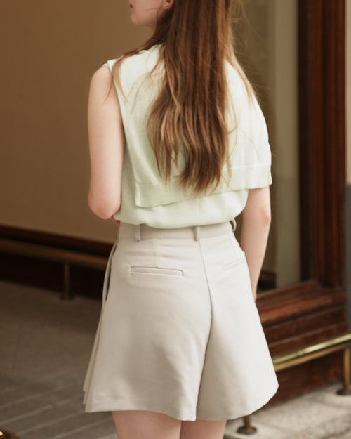 Chic Pleated Skort